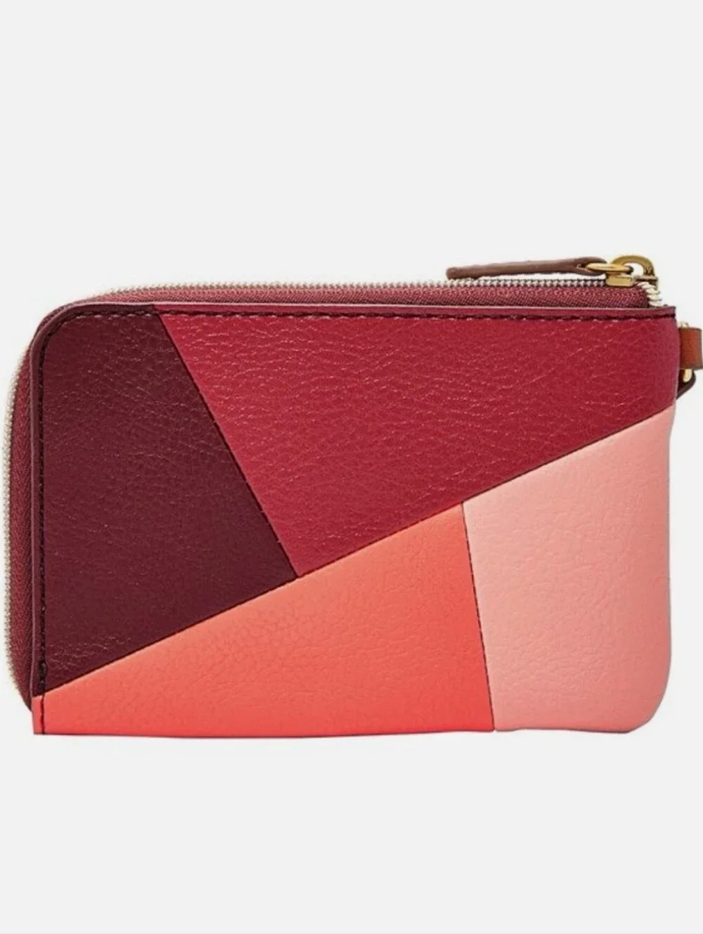 FOSSIL NWT Jayda Colorblock Corner Zip Wristlet Wallet - Picture 4 of 9
